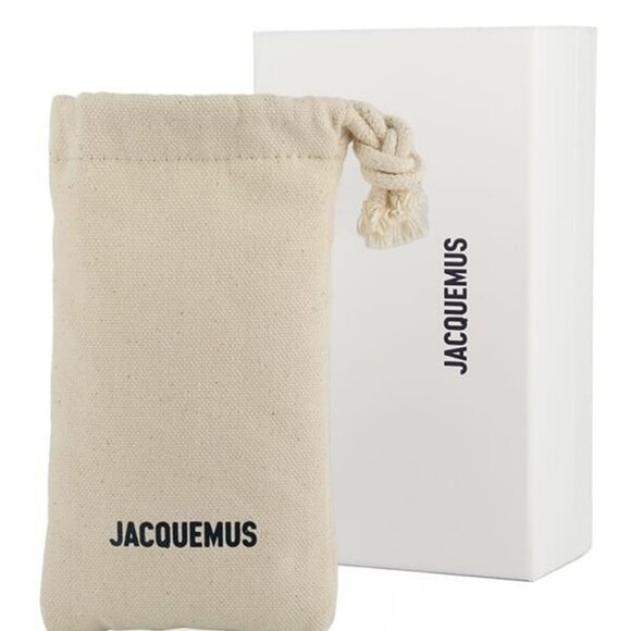 A1485Z New JACQUEMUS Black Cat Eye JAC 5 Sun C1 Sunglasses Women - Picture 5 of 5